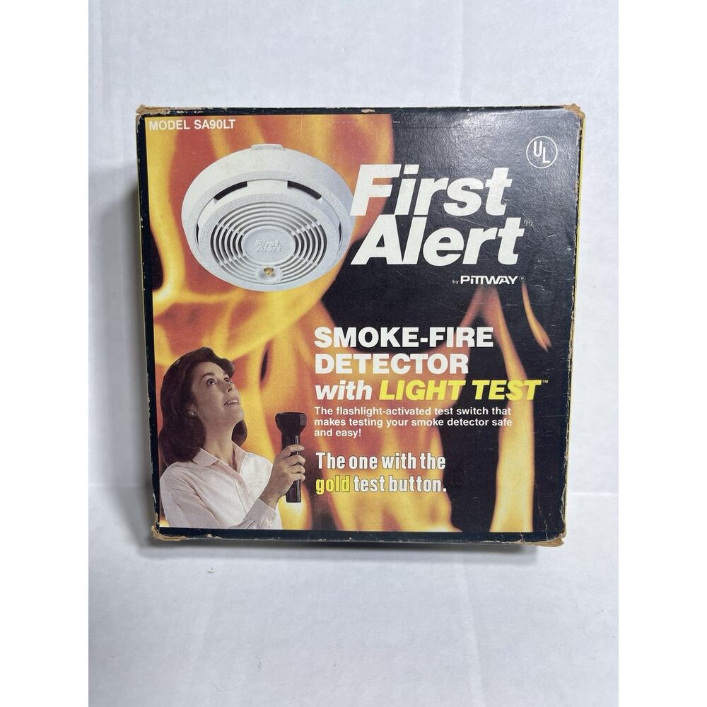 Pittway First Alert Smoke‎ Fire Detector Sealed Box Model SA90LT